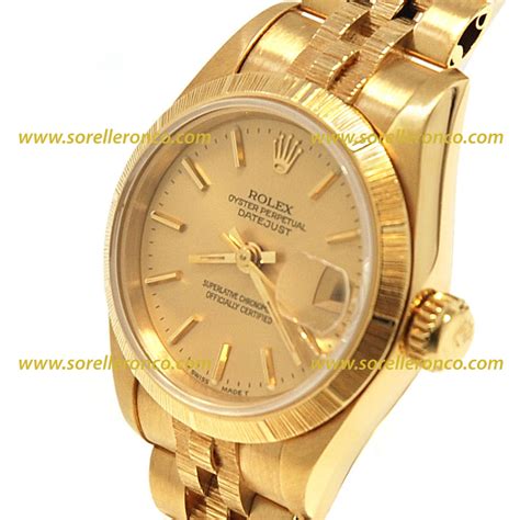 rolex datejust acciaio oro usato|valore Rolex vintage.